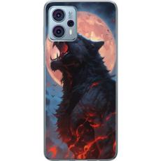 iSecrets - Mobilskal till Motorola Moto G23 med Ylande varg