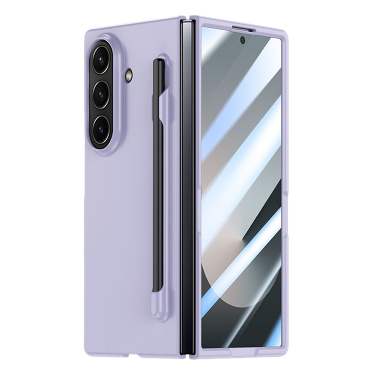 Galaxy Z Fold 7 Mobilskal med Härdat glas och Pennfack Skin Feel | 2353 | AlltMobil