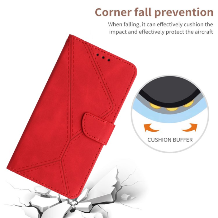 A-One Brand - Sony Xperia 1 VII Plånboksfodral Skin Touch Lines Imprinted 
