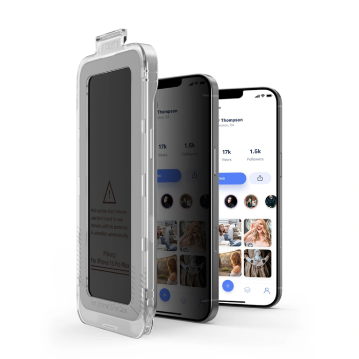 Tech-Protect - [2-PACK] Tech-Protect iPhone 12/12 Pro Härdat Glas Skärmskydd Privacy