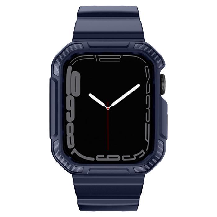Kingxbar - Kingxbar Apple Watch 4/5/6/7/8/SE (38/40/41mm) Armband CYF106 - Blå