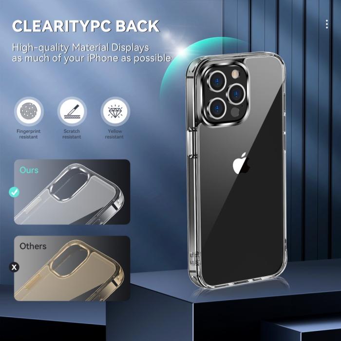 OEM - Gulnar Inte ShockProof Skal iPhone 13 Pro Max - Clear