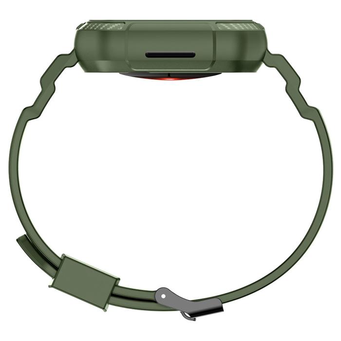 KINGXBAR - Kingxbar Apple Watch 4/5/6/7/8/SE (38/40/41mm) Armband CYF106 - Grön