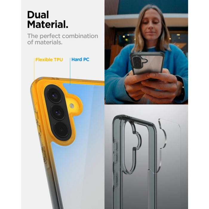 Spigen - Spigen Mobilskal För Galaxy A57 5G Ultra Hybrid - Space Crystal