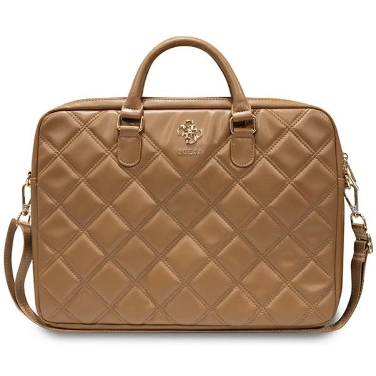 Guess Laptopväska 16"" Quilted 4G - Brun | 2353 | AlltMobil