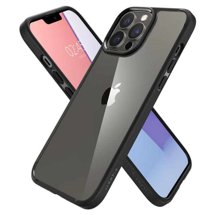 Spigen - Spigen Ultra Hybrid Skal iPhone 13 Pro Max - Matte Svart