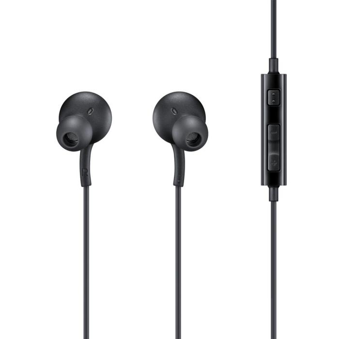 Samsung - Samsung Hörlurar 3.5mm mini Jack Mikrofon - Svart