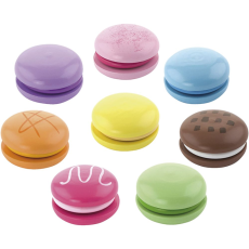 A-One Brand - VIGA macarons i tr&auml;, 8 delar