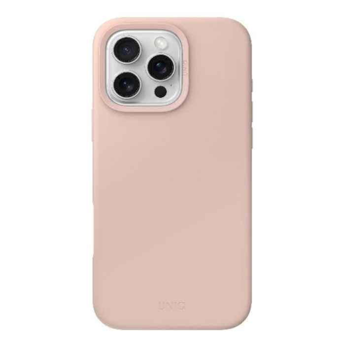 UNIQ - Uniq iPhone 16 Pro Mobilskal Magsafe Lino Hue - Rosa