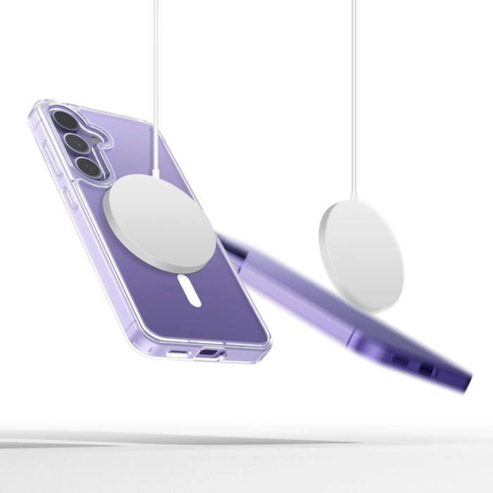 Tech-Protect - Tech-Protect Galaxy S25 FE Mobilskal Magsafe Flexair Hybrid - Clear