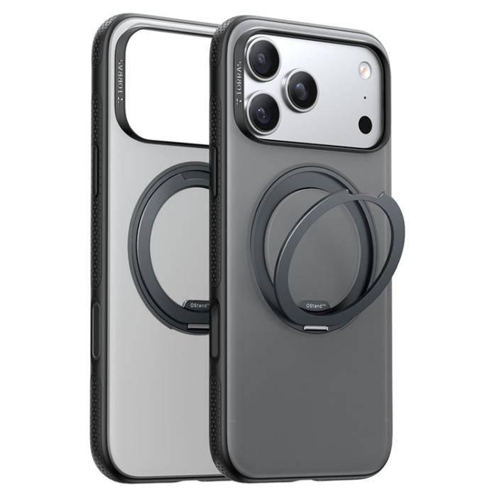 Torras - TORRAS iPhone 17 Pro Max Mobilskal MagSafe O Fitness - Svart