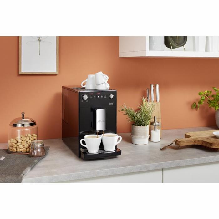 Melitta - Melitta Purista Svart Helautomatisk kaffemaskin