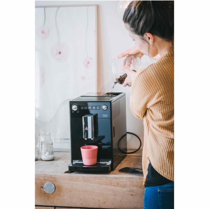 Melitta - Melitta Purista Svart Helautomatisk kaffemaskin
