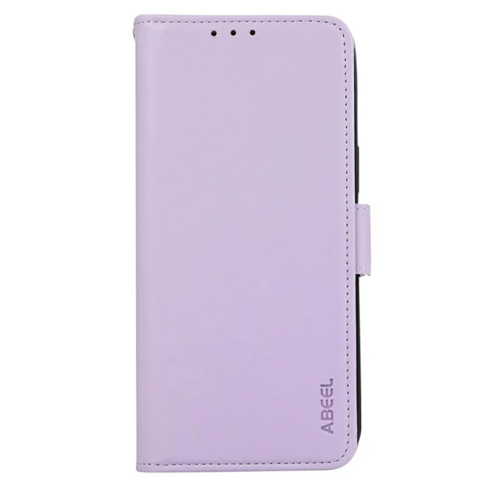 ABEEL - ABEEL iPhone 17 Pro Max Plånboksfodral Läder RFID Skydd