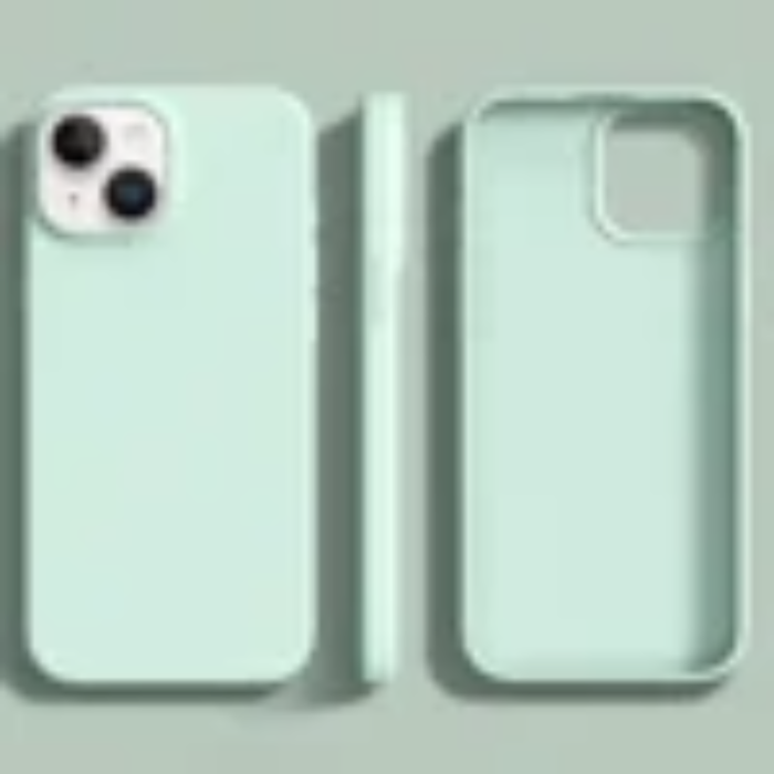 A-One Brand - Mobilskal till iPhone 15 Ultra Thin Silikon - Ljus Grön