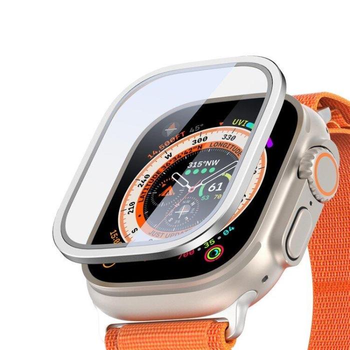 UTGATT1 - Dux Ducis Apple Watch Ultra (49mm) Skärmskydd i Härdat glas - Silver