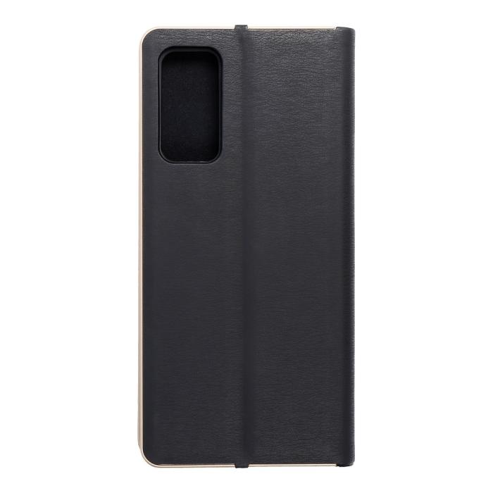 Forcell - Forcell LUNA Guld fodral till Samsung Galaxy S20 FE / S20 FE 5G Svart