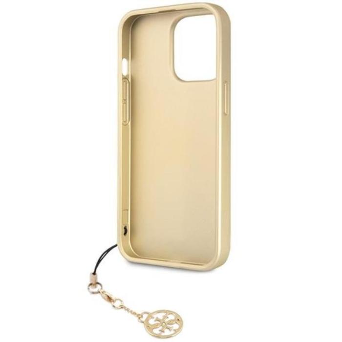 Guess - Guess iPhone 14 Pro Max Mobilskal Charms Collection - Grå