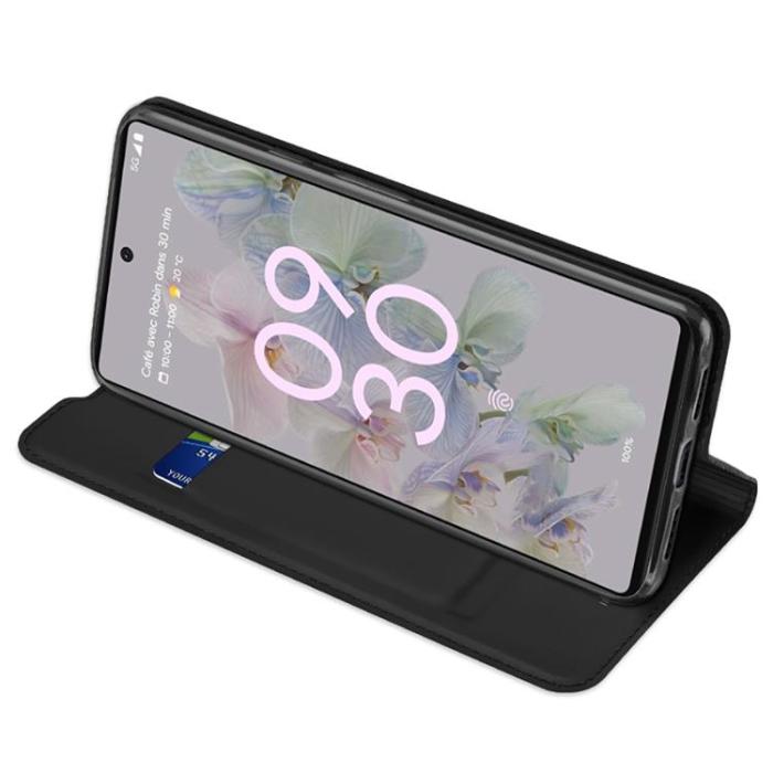 Dux Ducis - Dux Ducis Google Pixel 6a Plånboksfodral Skin Series - Svart