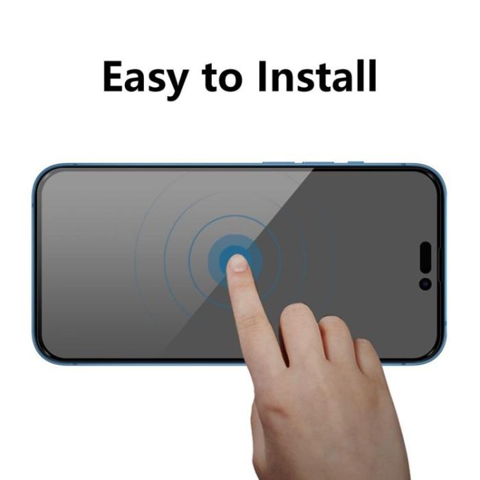 OEM - [1-PACK] Privacy Härdat Glas Skärmskydd iPhone 14 Pro
