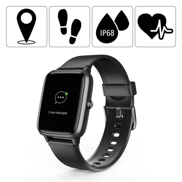 Hama - HAMA Fit Watch 5910 Smart Watch - Svart