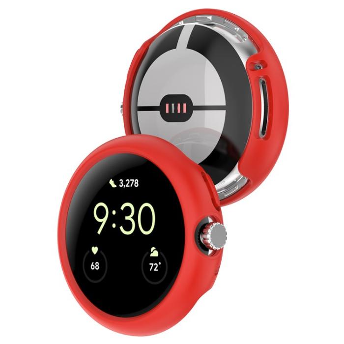 OEM - Google Pixel Watch Skal Anti-Scratch - Röd