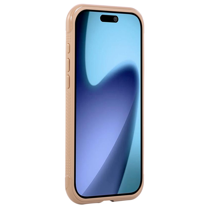 A-One Brand - iPhone 17 Pro Mobilskal MagSafe TPU+PC Transparent - Coffee