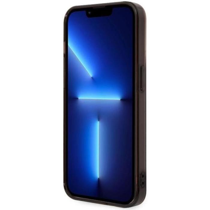 BMW - BMW iPhone 14 Pro Mobilskal IML Tricolor Stripe - Svart