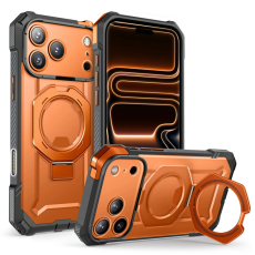 SupCase - Supcase iPhone 17 Pro Mobilskal Magsafe UB Grip - Clear/Coral