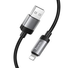 Hoco - HOCO USB-A till Lightning Kabel 2.4A 1m X117 - Svart