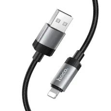 Hoco - HOCO USB-A till Lightning Kabel 2.4A 1m X117 - Svart