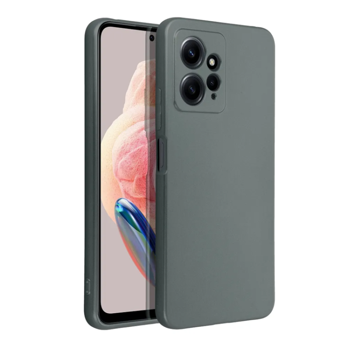 OEM - Xiaomi Redmi Note 12 4G Mobilskal Metallic - Grå