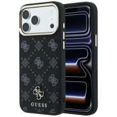 Guess - Guess Mobilskal till iPhone 18 Pro Max/17 Pro Max Magsafe Peony 4G Small Logo