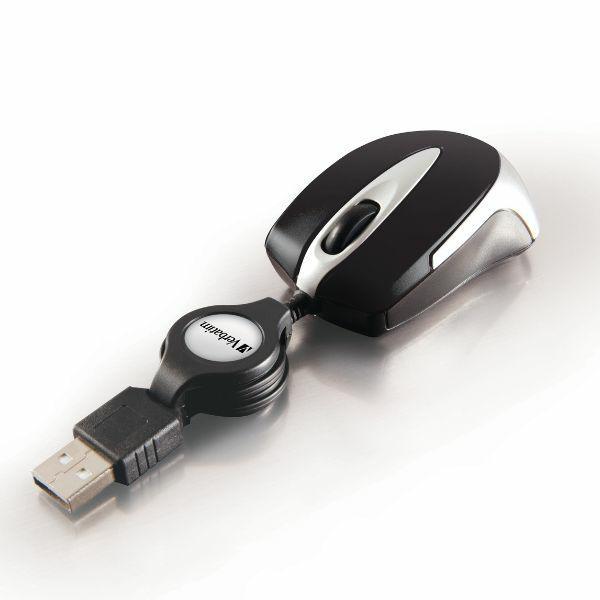 Verbatim Optisk Mus USB-A 1000 dpi Go Mini - Svart | 264 | AlltMobil