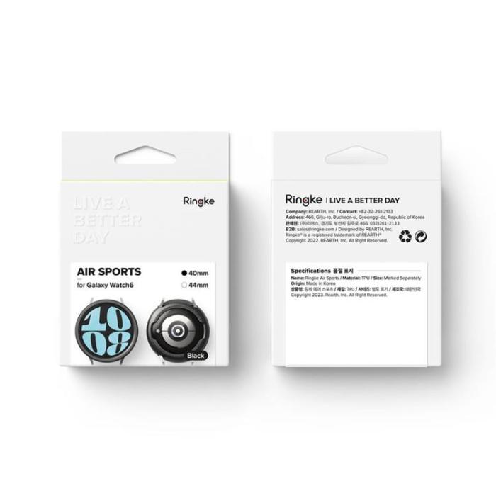 Ringke - Ringke Galaxy Watch 6 (44mm) Skal Airskin - Svart