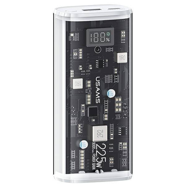 USAMS Powerbank 9000mAh 20W PD QC 3.0 - Vit | 505295 | AlltMobil