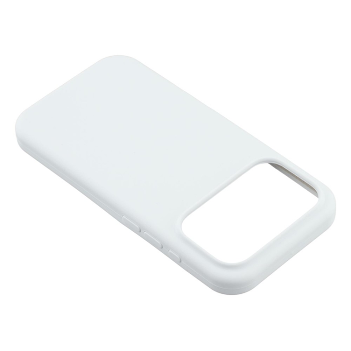 A-One Brand - iPhone 17 Pro Max Mobilskal Solid Silikon Shockproof - Vit