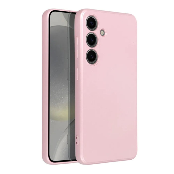 OEM - Galaxy S24 Mobilskal Metallic - Rosa