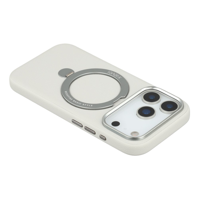 X-Level - X-LEVEL iPhone 17 Pro Mobilskal MagSafe Kickstand - Grå