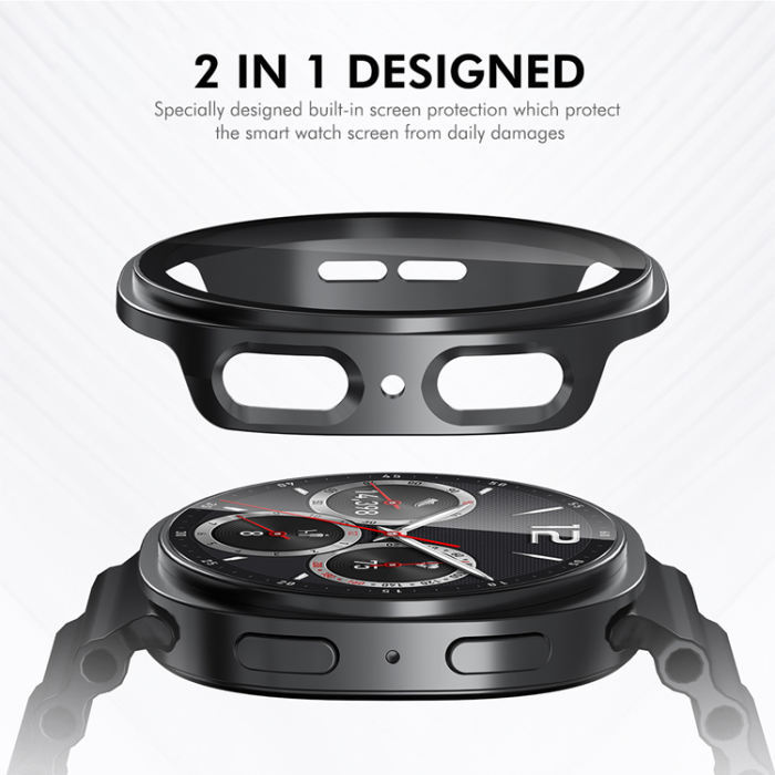 HAT PRINCE - HAT PRINCE Galaxy Watch 8 (44mm) Skal hård PC - Sandrosa