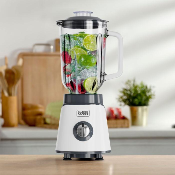 BLACK+DECK - BLACK+DECK Blender Jar Blender 1000W Vit