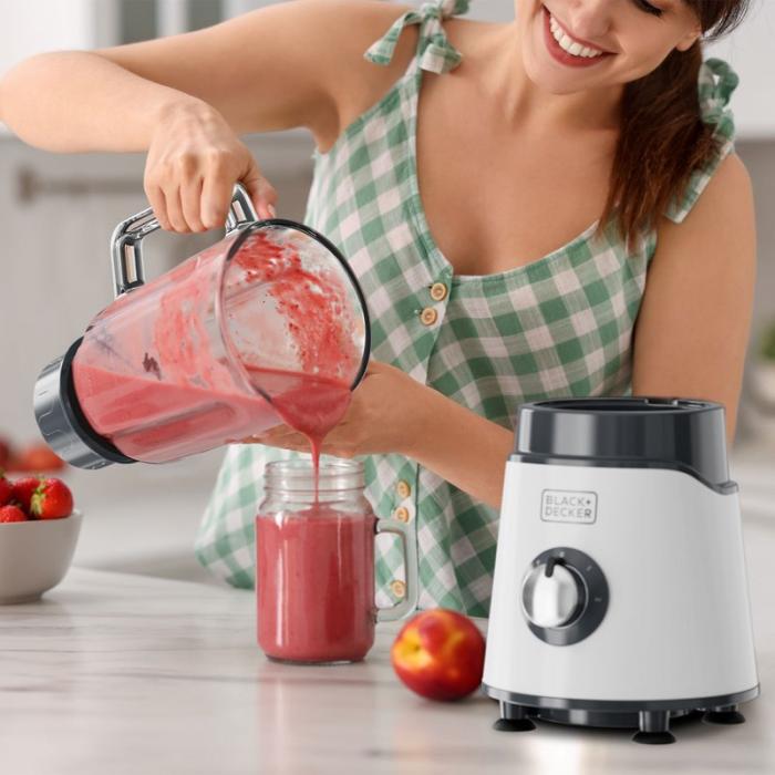 BLACK+DECK - BLACK+DECK Blender Jar Blender 1000W Vit