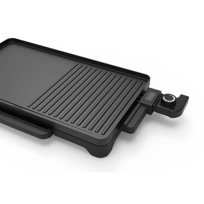 BLACK+DECK - BLACK+DECK Bordsgrill Platt 2200W Svart