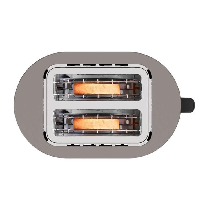 BLACK+DECK - BLACK+DECK Brödrost Toaster 2-Slots 900W Inox