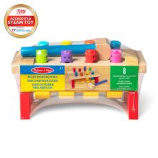 MND - MND Tr&auml;leksak Wooden Dlx Pounding Bench