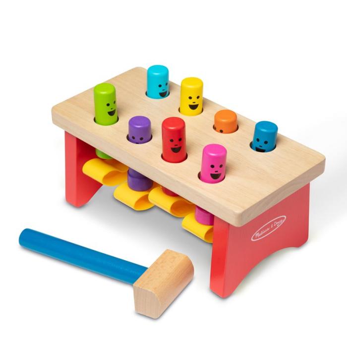 MND - MND Träleksak Wooden Dlx Pounding Bench