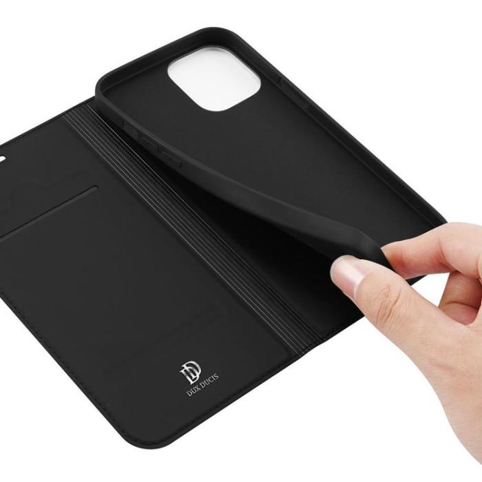 Dux Ducis - Dux Ducis Skin Series Plånboksfodral iPhone 12 Pro/12 - Svart