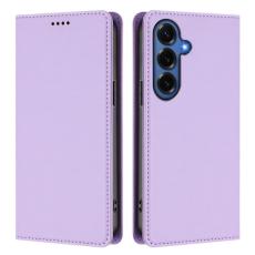 OEM - Pl&aring;nboksfodral f&ouml;r Samsung Galaxy S26 Plus Konstl&auml;der RFID - Ljuslila