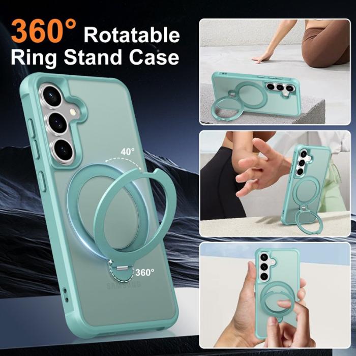 OEM - Mobilskal för Samsung Galaxy S26 Magnetiskt Kickstand TPU - Sjöblå