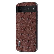 ABEEL - ABEEL Mobilskal till Google Pixel 8 Pro Shockproof &Auml;kta L&auml;der Brun